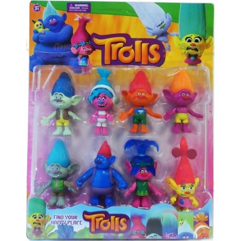 Тролли набор игрушек — Trolls Toys