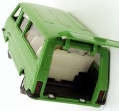 RAF-2203 green (metal bottom) Agat Tantal Made in USSR 1:43