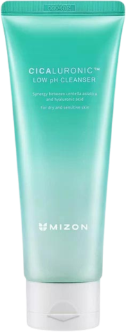 Mizon Cicaluronic Low Ph Cleanser Пенка для лица успокаивающая с центеллой  и салициловой кислотой