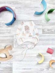 Чепчик Mjölk Ёжики на экрю