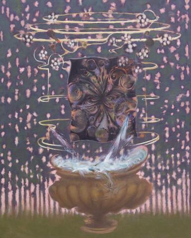 Pentaptych: The Golden Spinning Wheel No.4
