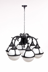 Садово - парковый светильник серии Genova 88170/6 /16L bl