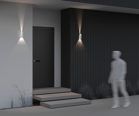 Уличный настенный светодиодный светильник Maytoni Times Square O580WL-L6W