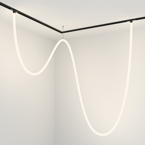 Магнитный трековый светильник Maytoni Tau TR101-2-100W4K-B