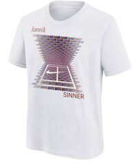 Теннисная футболка Nike Court Tennis Jannik Sinner - white