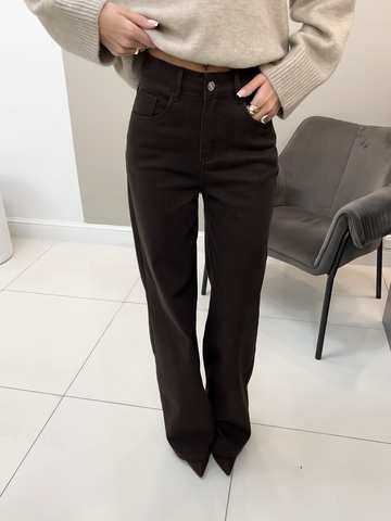 Джинсы Straight fit Brown