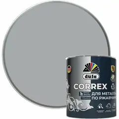 Грунт-эмаль Dufa CORREX 3 в 1 для металла по ржавчине RAL-9006 серебристый