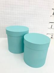 Цилиндр одиночный, Голубой, 18*18 см, 1 шт.