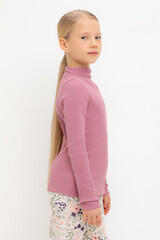 джемпер  для девочки  КР 302674-1/пепельная роза