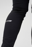 Премиальный костюм для лыж и зимнего бега Nordski Hybrid Pro 2.0 Black/Soft Pink женский
