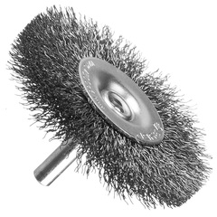ЗУБР 50 мм, витая, стальная проволока 0.3 мм, щетка дисковая для дрели, Профессионал (35198-050)