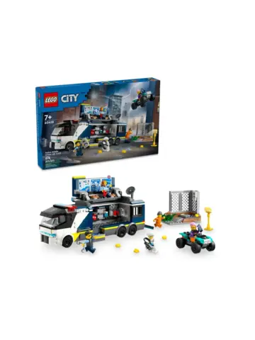 Конструктор City 60418 Полицейский грузовик с лабораторией