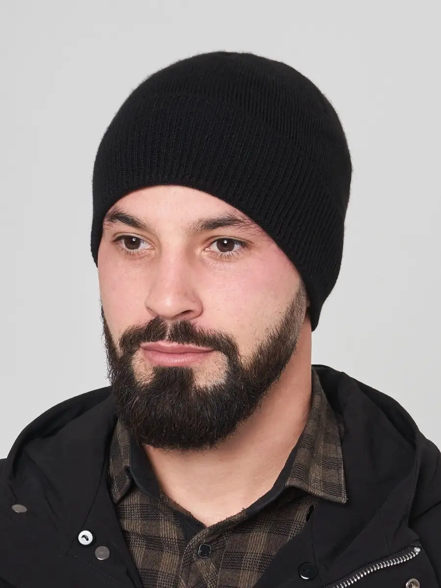Шапка мужская вязаная