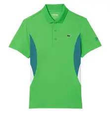 Теннисное поло Lacoste Tennis x Novak Djokovic Ultra-Dry - green