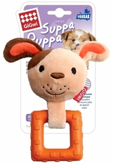 Игрушка для собак GiGwi Собачка с пищалкой 15 см, серия SUPPA PUPPA 8