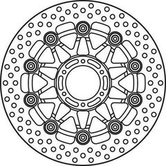 Диск тормозной передний CBR/VFR