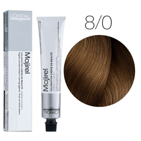 L'Oreal Professionnel Majirel 8.0 (Светлый блондин глубокий) - Краска для волос