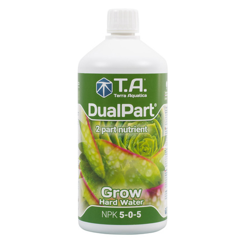 GHE FloraDuo Grow HW / DualPart Grow HW T.A. 1л (для жесткой воды)