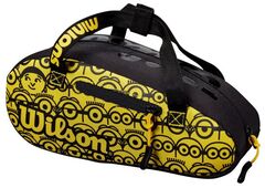 Теннисная косметичка Wilson Minions Mini Bag - black/yellow
