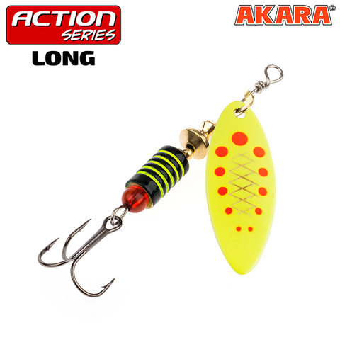 Блесна вращ. Akara Action Series Long 2 8 гр. 2/7 oz. A 9