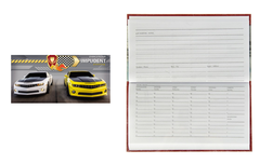 ПЛАНИНГ 64 л. недатир. МОЩНЫЕ МАШИНЫ переплет 7БЦ. мини, твердая обложка, 17*9,2 см