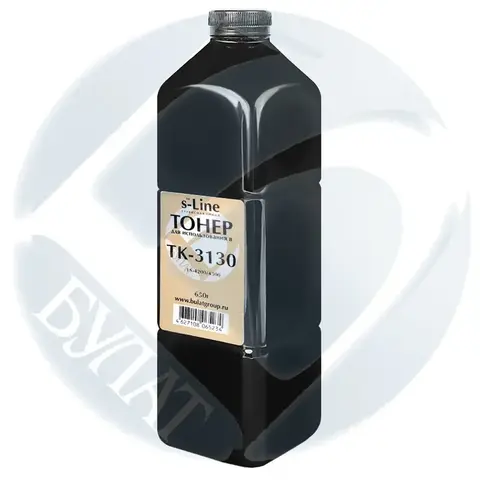 Тонер БУЛАТ s-Line TK-3130 для Kyocera FS-4200 (Чёрный, банка 650 г)