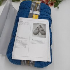 Flizwolle набор для вязания тапочек 822 Морской