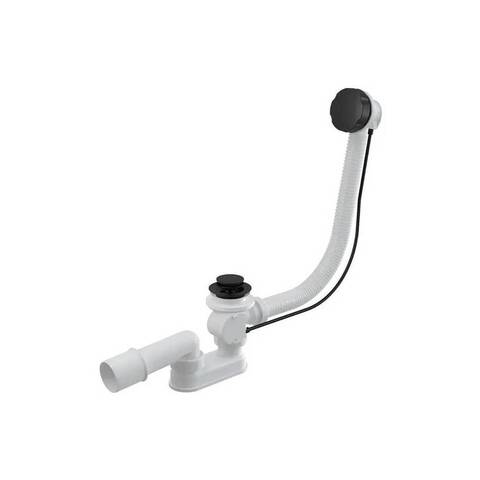 Aquatek ST-0000134   Слив- перелив п/автомат 60 см Черный матовый
