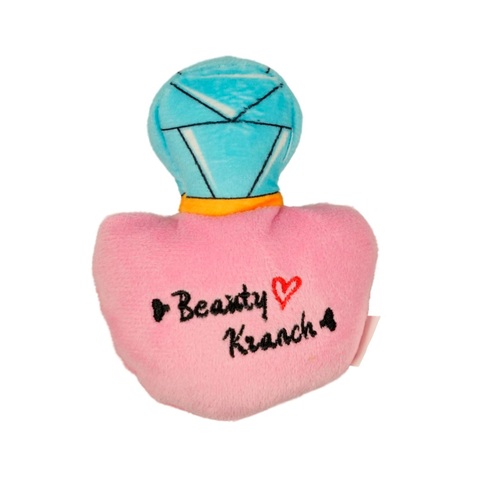 Игрушка для собак "Парфюм" с пищалкой, 11см