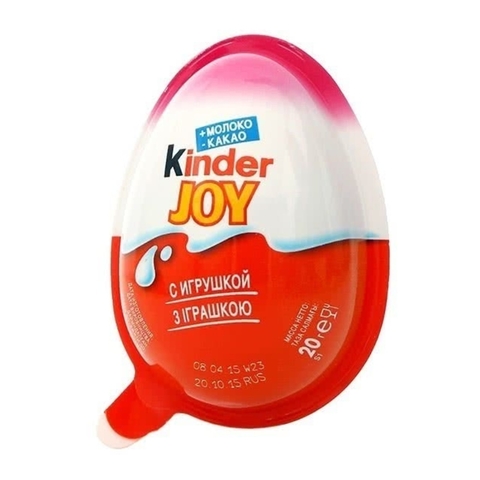 Яйцо шоколадное KINDER Joy д/девочек ПОЛЬША