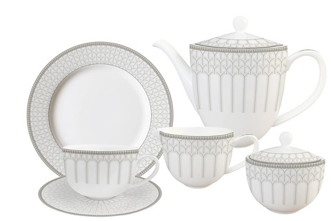 Чайный сервиз 21 предмет на 6 персон Anna Lafarg Emily Ривьера