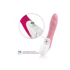 Вибратор Mystim Sassy Simon силиконовый, розовый, 27 см