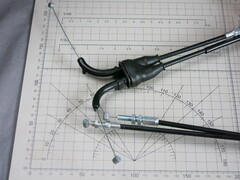 Трос газа Yamaha TTR250