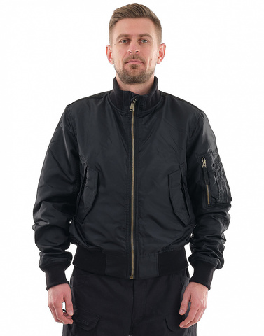 Куртка Бомбер (оксфорд, черный) 7.62 Novatex