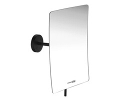 WasserKRAFT K-1001BLACK Зеркало с 3-х кратным увеличением фото