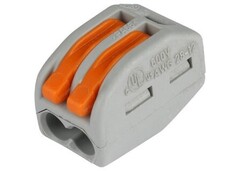 Клеммник 3х(0.08-4) WAGO 222-413