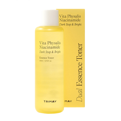 Trimay Vita Physalis Niacinamide Dark Stop & Bright Toner тонер-эссенция для осветления и ровного тона с физалисом и ниацинамидом