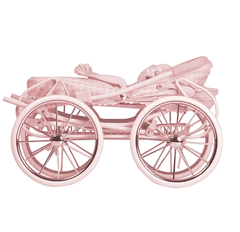 DeCuevas Коляска для кукол с сумкой, 81 см, серия Фанни, складная  (80086)