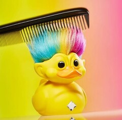 Уточка Tubbz: Trolls- Rainbow Troll