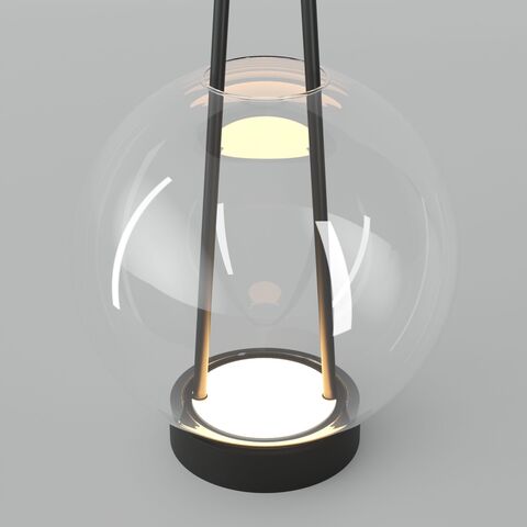 Настольная светодиодная лампа Eurosvet Frasco 80507/1 черный