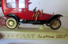 Russo-Balt Limousine 1912 on stand Radon Tantal Agate USSR 1:43