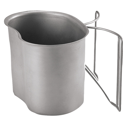 US Feldflaschenbecher Edelstahl