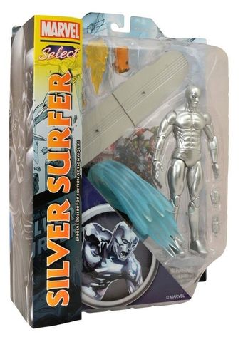 Марвел Селект фигурка Серебряный Серфер — Marvel Select Silver Surfer