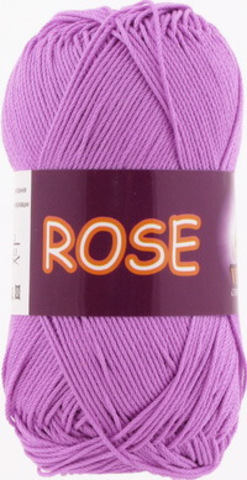 Пряжа Rose (Vita cotton) 3934 Светлый цикламен