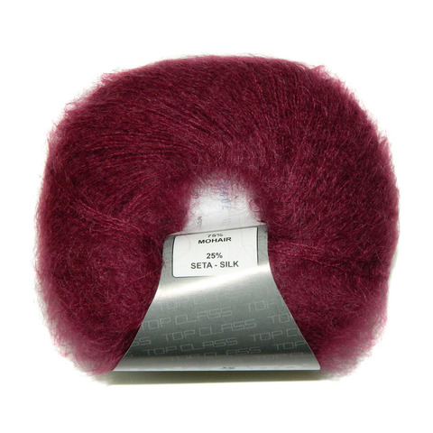 Пряжа Lana Gatto Silk Mohair 7261 бордо