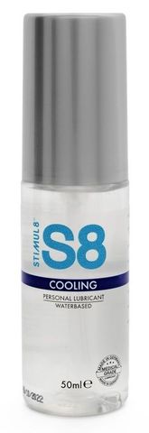 Охлаждающий лубрикант на водной основе S8 Cooling Lube - 50 мл. - Stimul8 STC7398