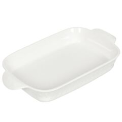 Форма для запекания керам, 15.5х28х5 см, прямоуг, бел, Антарктида, Y4-4414