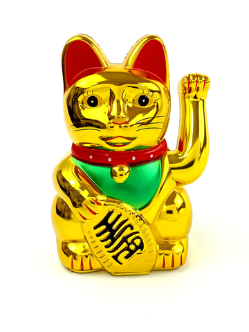 Кошка Манеки Неко сред