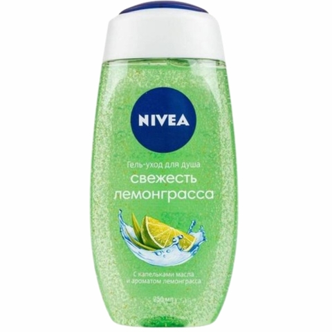 Гель д/душа NIVEA Лемонграсс Масло 250 мл