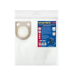 Мешки ПРАКТИКА для пылесосов HITACHI, KRESS, METABO, BOSCH GAS 25 и др., до 36л, синтетика, уп.2шт.